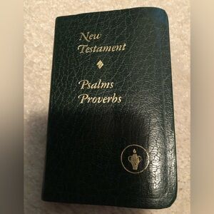 Gideons Pocket New Testament, Psalms And Proverbs